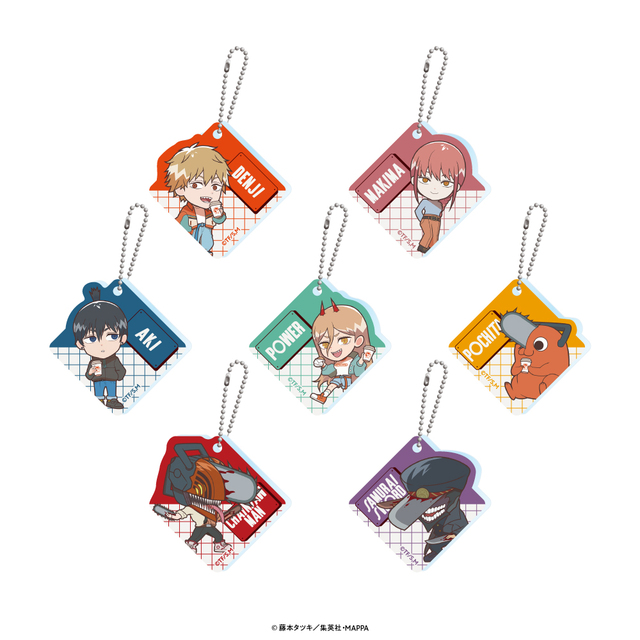 ミニキャラアクリルキーホルダー