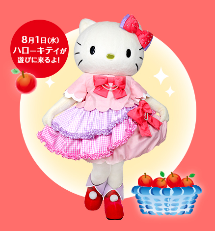 ハローキティが大丸東京店に遊びに来る！