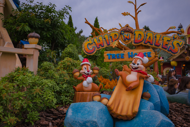チップとデールのツリーハウス
