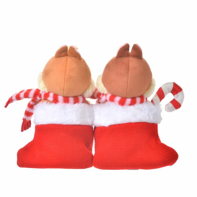 チップ＆デール ぬいぐるみキーホルダー・キーチェーン Disney Christmas 2021／3,630円