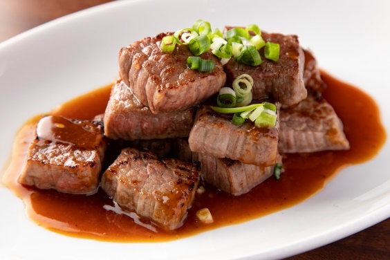 黒毛和牛サイコロステーキ 