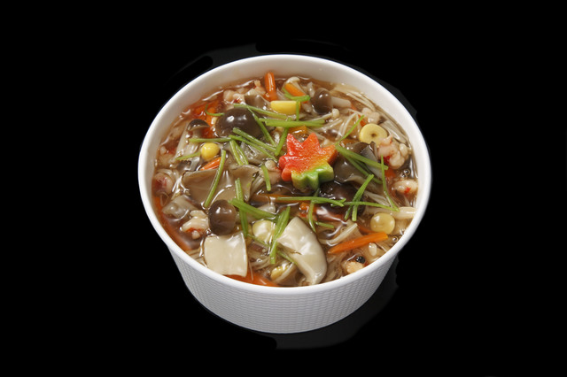 ＜京料理 二傳＞ きのこあんかけ玉子丼