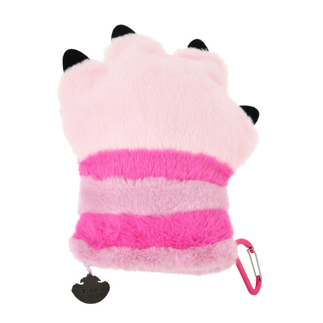 チェシャ猫 ポーチ カラビナ付き おてて ピンク CHESHIRE CAT 2,800円