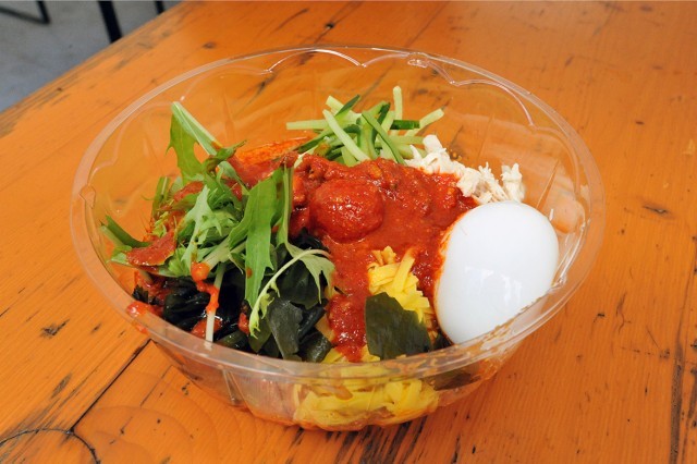 激辛グルメ祭り／蒙古タンメン中本の「冷し辛ソーラーメン」（800円）