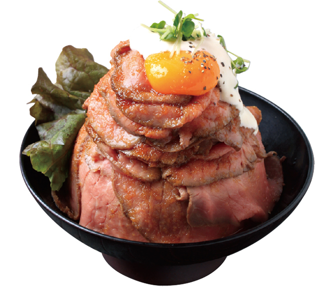 ローストビーフ丼（大）1150円｜レッドロック 高田馬場店