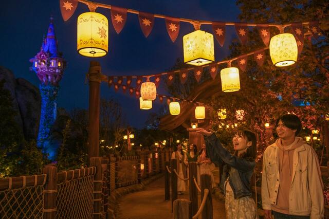 東京ディズニーシー「ファンタジースプリングス」内「ラプンツェルのランタンフェスティバル」