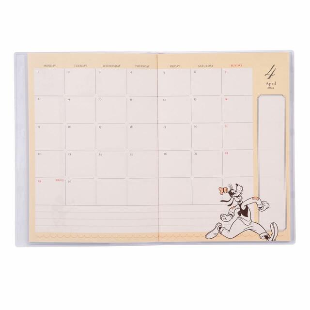 ミッキー&フレンズ 手帳・スケジュール帳 Calendar&Organizer 2024 1,540円