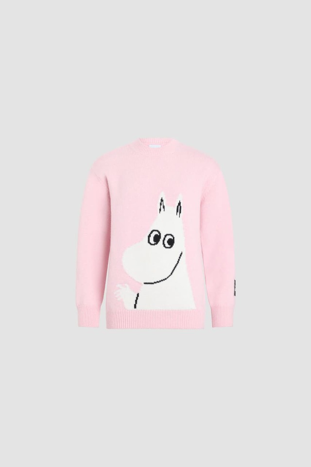 【PATOU×MOOMIN】ムーミン クルーネック ニット ¥159,500