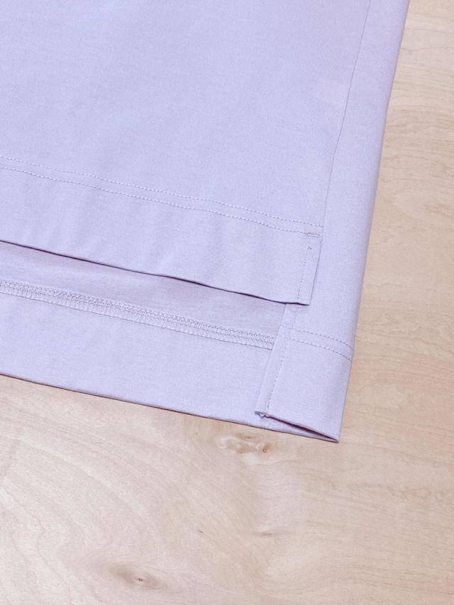 【UNIQLO（ユニクロ）】スーピマコットンオーバーサイズT（5部袖）レディース／1,990円