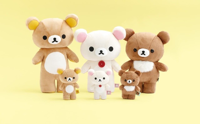 【リラックマ新商品】リラックマ・コリラックマ・チャイロイコグマを立てて飾れる新しいぬいぐるみが新登場！