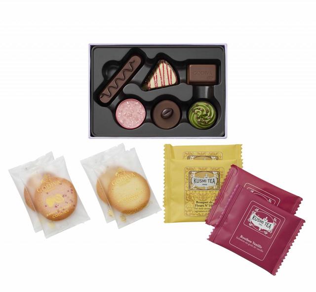 ゴディバ デザート・モーメント 春のはじまり スイーツセット」