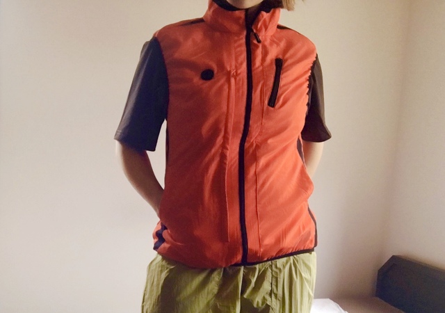 【ワークマン 遮熱DOUBLE MESH ACTIVE(ダブルメッシュアクティブ)クロスベスト】自転車に乗る方やランニングをする方に