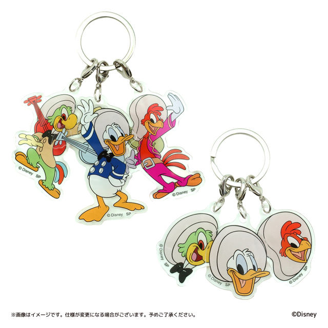 アクリルキーホルダー 各880円