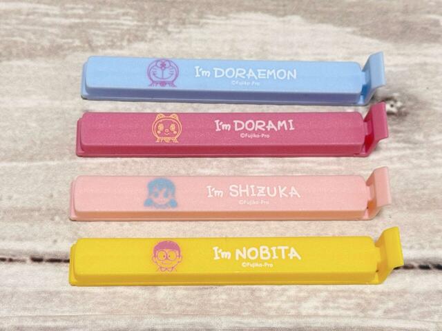 ショートは4本入り！ドラえもん、ドラミちゃん、しずかちゃん、のび太くんの4種類でカラーもそれぞれ異なります