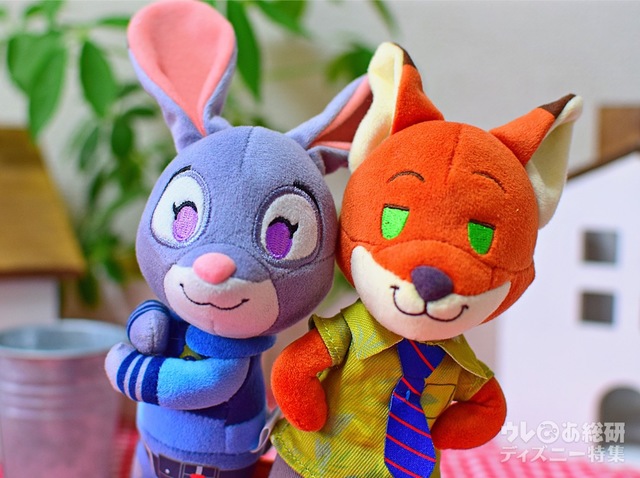 ぬいもーず  ぬいぐるみ ジュディ・ホップス/ニック・ワイルド