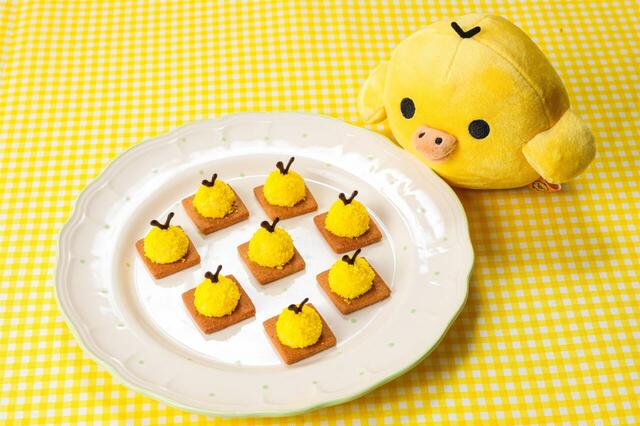 「​​​キイロイトリのもふもふマンゴームース」＜期間：2026年5月7日～6月30日＞【千葉県初！リラックマのコラボビュッフェがスタート！パティシエが手がけるリラックマのスイーツが勢ぞろい♪】