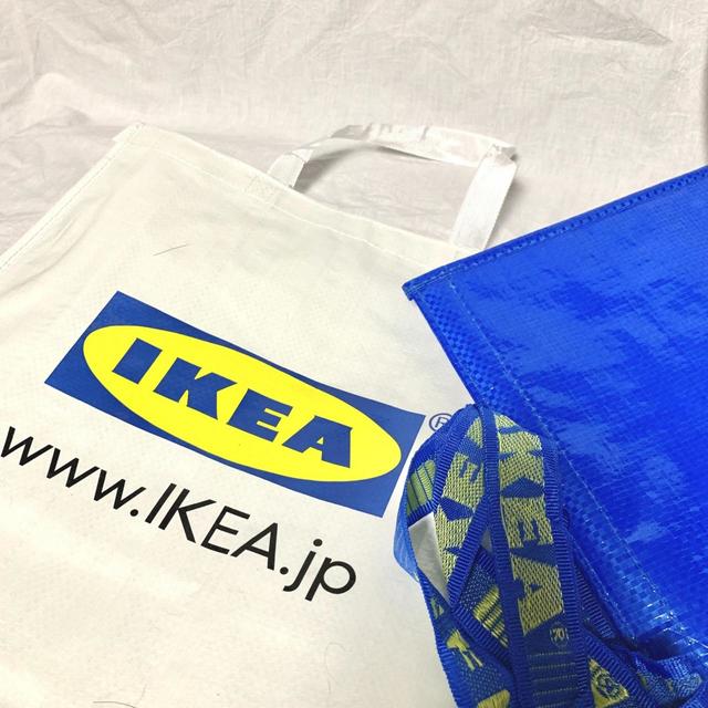 【IKEA（イケア） バッグ】エコバッグとしてはもちろん、収納にも使えます