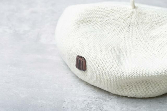 「ピンバッジ」<550円(税込)>【「立町カヌレ」オリジナルグッズ】