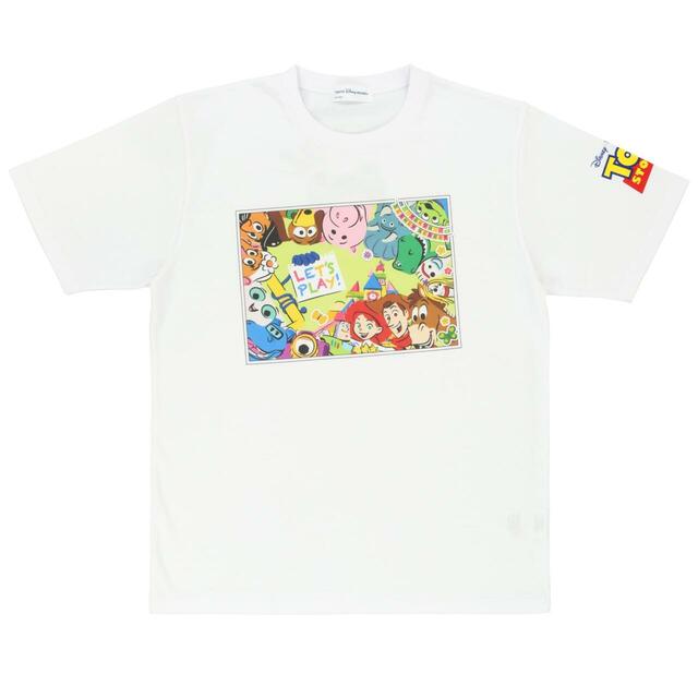 Tシャツ(S、M、L、LL) 3,000円|東京ディズニーリゾート「ファンタイム・ウイズ・トイ・ストーリー5」グッズ|販売店舗:東京ディズニーランド「グランドエンポーリアム」、東京ディズニーシー「エンポーリオ」|発売日:2026年7月1日(水)