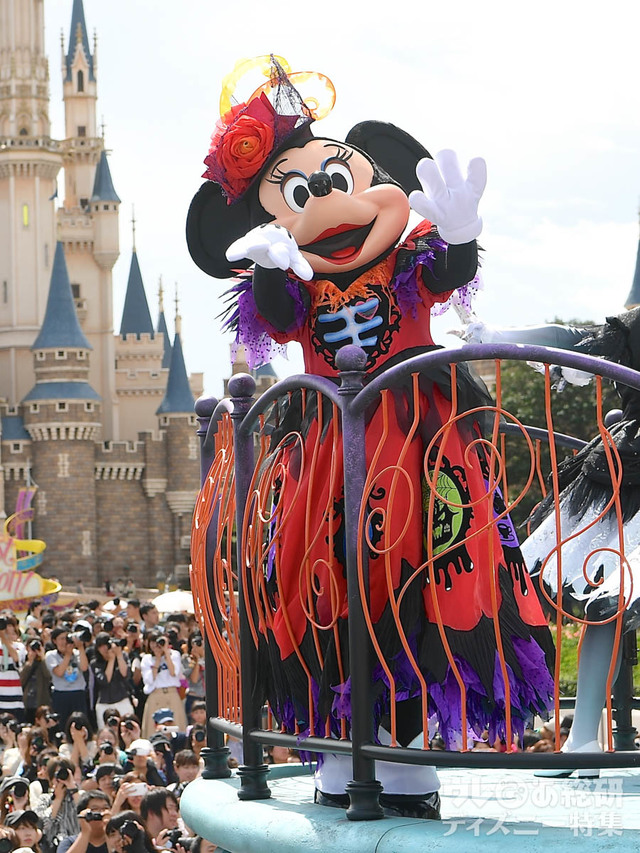 ミニーマウス｜スプーキー “BOO!” パレード｜東京ディズニーランド「ディズニー・ハロウィーン」2018年