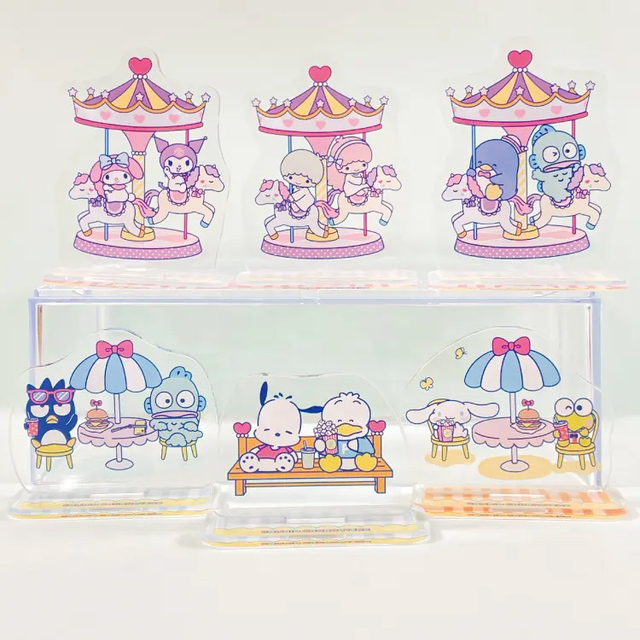 むにゅぐるみパティオ×サンリオキャラクターズ「Joyful Worldシリーズ」トレーディングアクリルスタンド