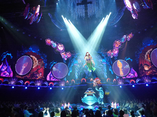 マーメイドラグーンシアター「キング・トリトンのコンサート」/東京ディズニーシー ©Disney
