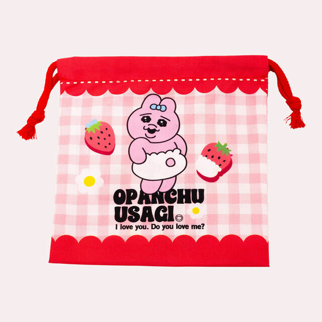 ブラインド 巾着M おぱんちゅうさぎ（全6柄・シークレットあり）