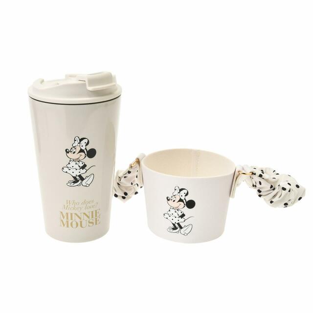 ミニー タンブラー ステンレス ホルダー付き Minnie’s DOT STYLE 3,600円