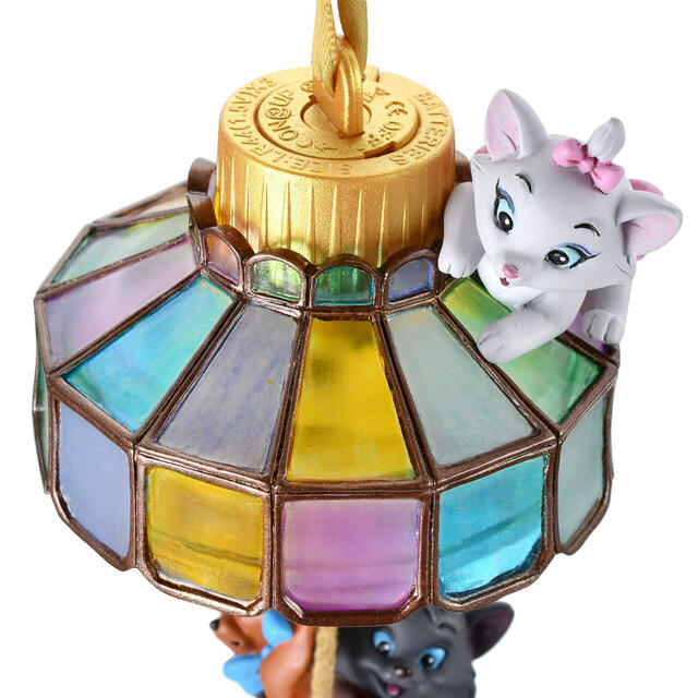 マリー、ベルリオーズ、トゥルーズ おしゃれキャット オーナメント ライトアップ Disney Christmas Ornament 2,800円