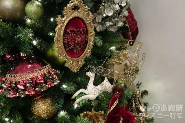 京ディズニーシー・ファンタジースプリングスホテル グランドシャトー クリスマス装飾