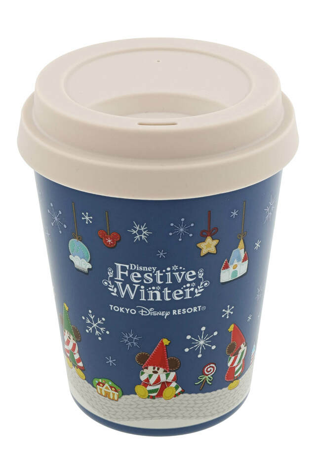 スーベニアタンブラー 対象ドリンクにプラス1,800円｜「ディズニー・クリスマス」スペシャルメニュー｜東京ディズニーリゾート40周年“ドリームゴーラウンド”｜販売店舗：東京ディズニーランド「リフレッシュメントコーナー」、東京ディズニーシー「ザンビーニ・ブラザーズ・リストランテ」｜販売期間：2023年11月1日（水）〜12月25日（月）
