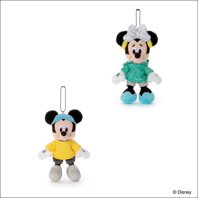 ミッキー・インリアル・ライフ＜ダンス＞ボールチェーンマスコット 各2,750円
