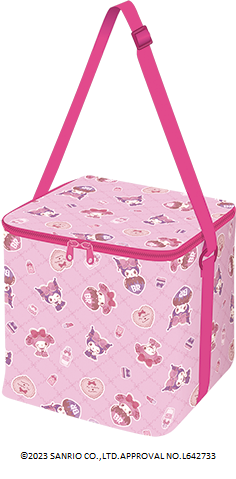 「マイメロディ・クロミ ドレスアップクリスマス」オリジナル保冷バッグ【サーティワン「HAPPY ICECREAM CHRISTMAS」】