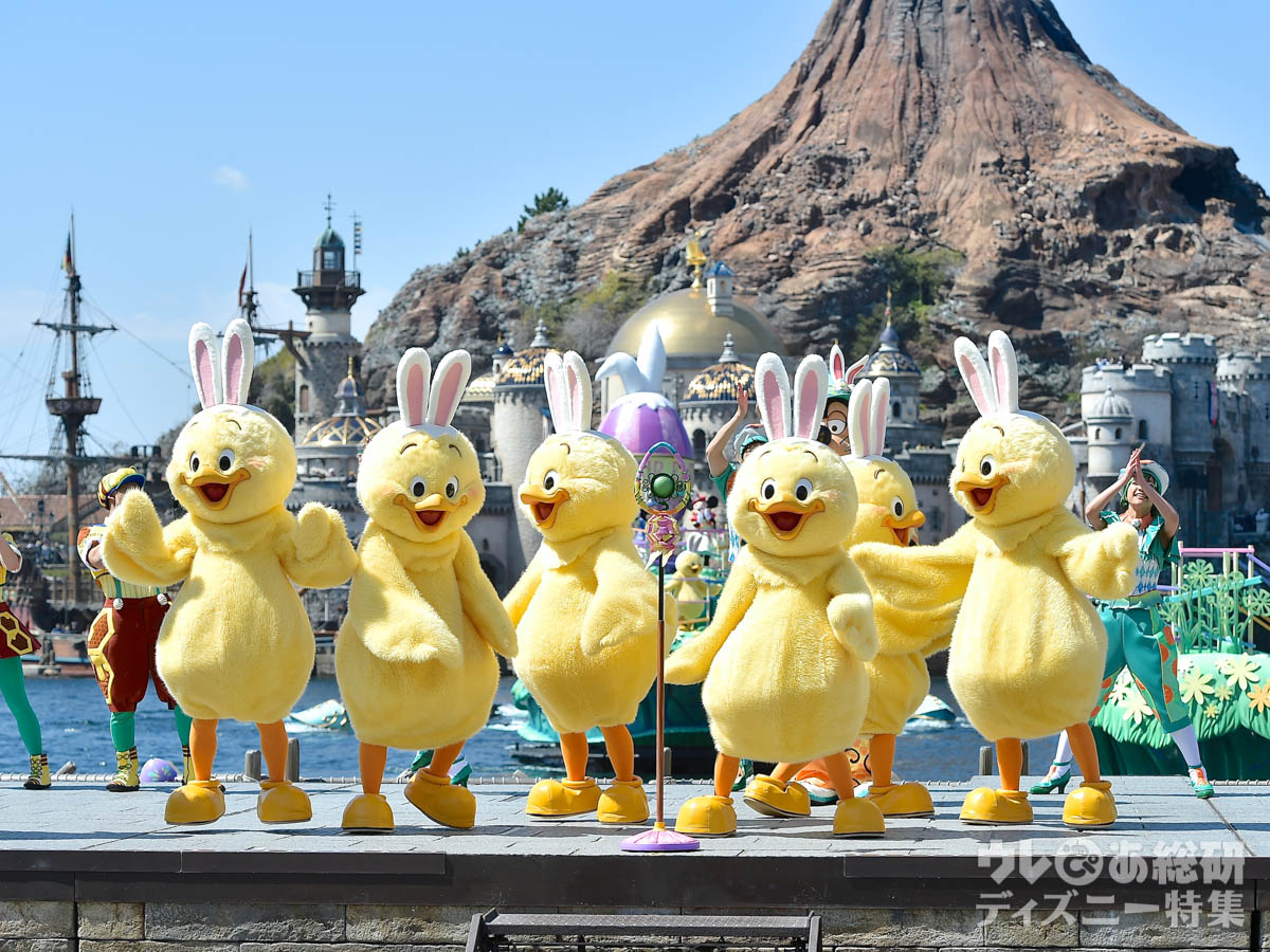 ディズニー・イースター】うさピヨ初登場! TDS「Tip-Topイースター