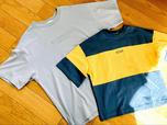 【GU カラーTシャツ】男の子とのコーデは思いっきりスポーティーに