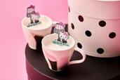 「なめらかミルクティープリン」【京都センチュリーホテルが「ハローキティのときめきスイートパーティ」開催】