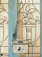 ドットメッシュショルダー ¥8,800|Maison de FLEUR「Mickey Mouse&Minnie Mouse/レトロフェイスアートシリーズ」