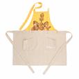 【FOOD TEXTILE】チップ＆デール エプロン イエロー Chip＆Dale FOOD TEXTILE　©Disney