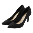 マシュマロハイヒールパンプスBLACK