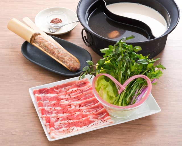 旬のクレソンを味わう紀州梅しゃぶ食べ放題