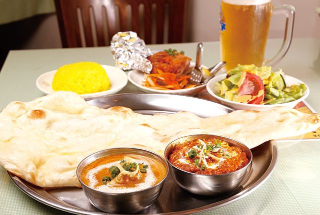 「焼きカレー」の名店／人形町・ヒマラヤンビレッジ　ディナーセット 1510円