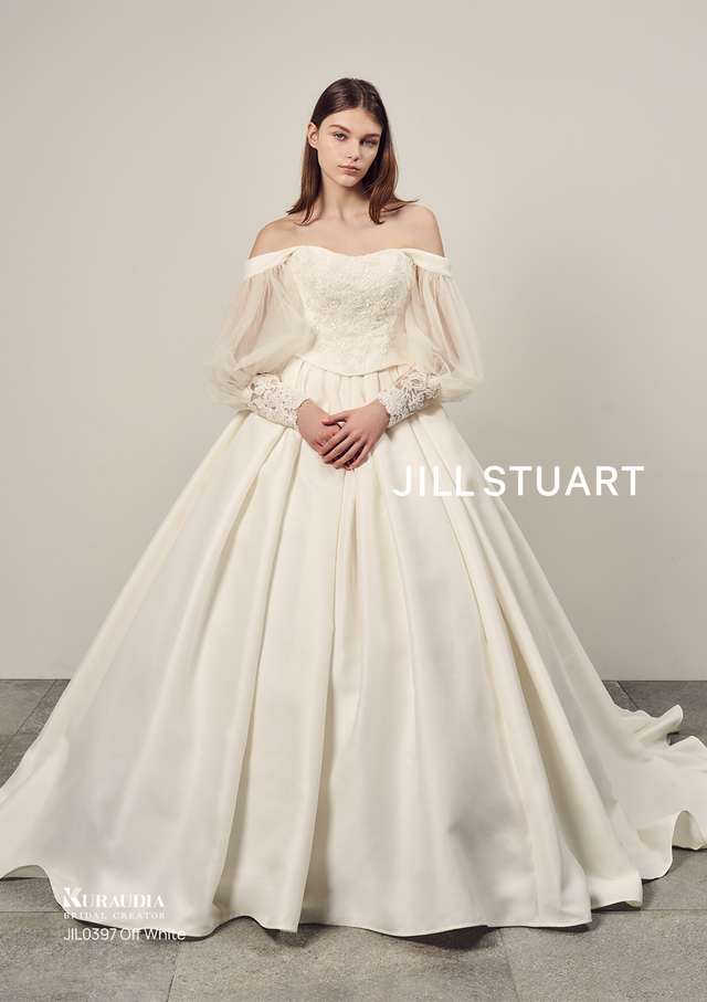 ジルスチュアート 新作ウェディングドレス　JIL-0397_OffWhite