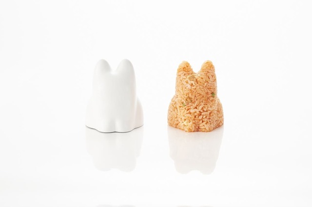 【渋谷ロフト「シブにゃんフェス2025」】コネコカップ ビオベージュ/ビオホワイト（アッシュコンセプト）　各1,870円（写真はビオホワイト）