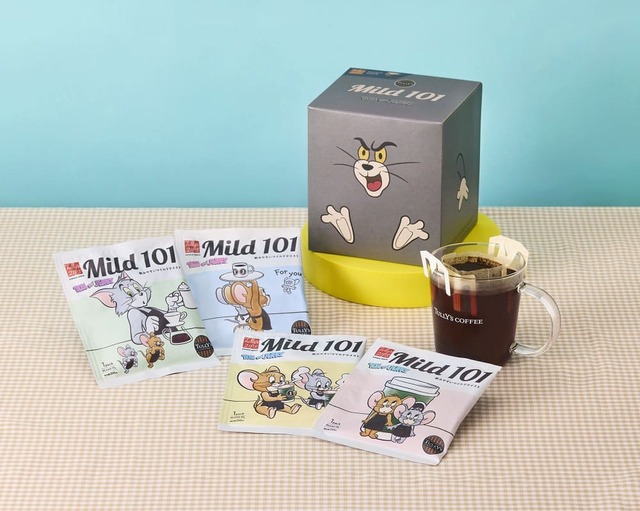 【トムとジェリー×タリーズコーヒー】「シングルサーブ マイルド101（8P箱）」　1,760円
