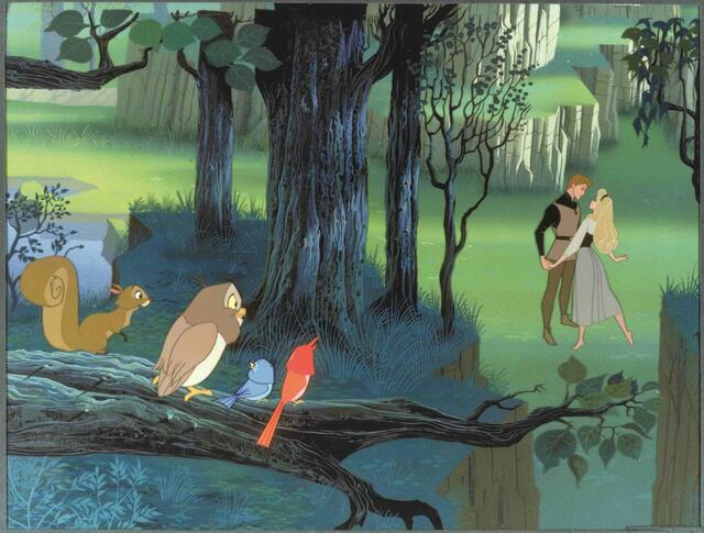 『眠れる森の美女』映画シーン