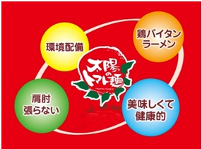 「太陽のトマト麺」コンセプト