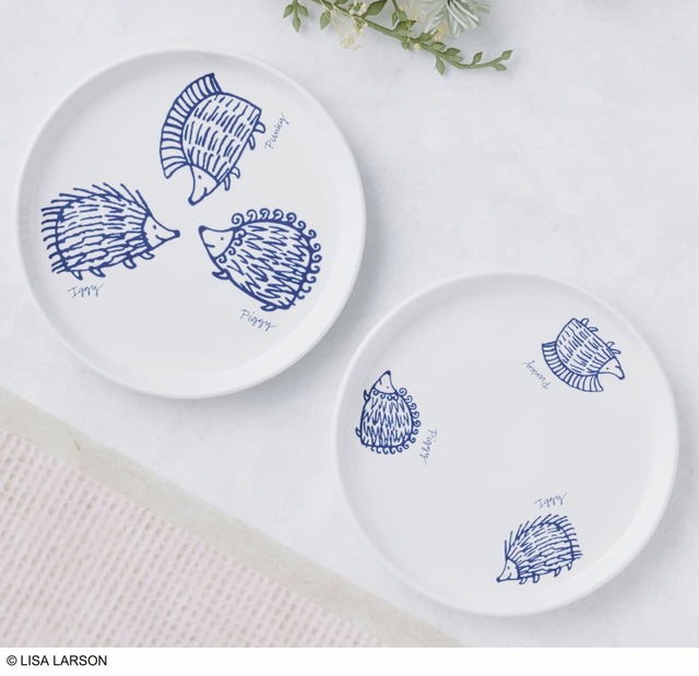 【『cookpad plus 2025年春号』（扶桑社）】通常号の付録は、リサ・ラーソンのかわいい磁器の丸皿2枚！