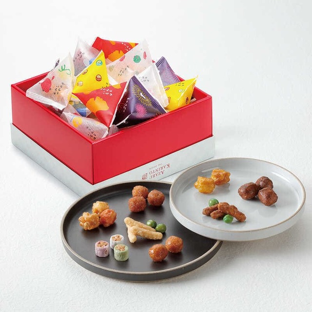 【東京みやげランキング】第6位：麻布かりんと「かりんといろは24袋入り」／ころころ可愛らしいかりんと8種の詰め合せ