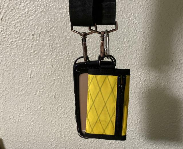 【KEBOZ XPAC MINI WALLET】スマホショルダーを使って、スマホと財布を持ち歩こう