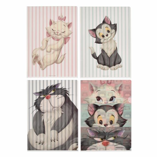 ディズニーキャラクター クリアファイル CAT DAY 2022／550円